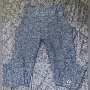 Bombshell Sportswear Leggings in Sky Blue